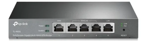 Router VPN Gigabit TP-Link TL-R605 – Corporativo, 5 Puertos, Seguridad Avanzada