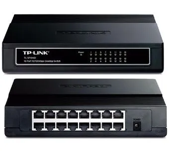 Switch TP-Link TL-SF1016D de 16 puertos Fast Ethernet 10/100 Mbps