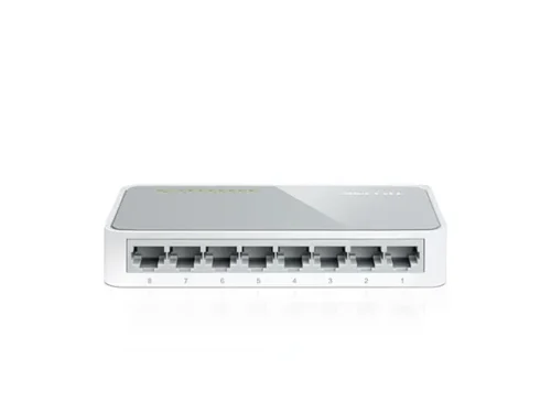 Switch TP-Link TL-SF1008D de 8 puertos Fast Ethernet 10/100 Mbps
