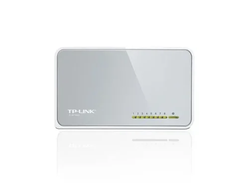 Switch TP-Link TL-SF1008D de 8 puertos Fast Ethernet 10/100 Mbps