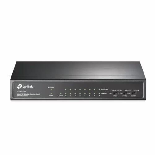 Tp-Link Switch Poe De 9 Puertos 10/100 Tl-Sf1009P