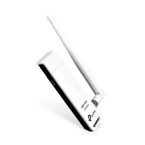 Adaptador USB Wi-Fi TP-Link TL-WN722N 150 Mbps con antena 4dBi