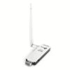 Adaptador USB Wi-Fi TP-Link TL-WN722N 150 Mbps con antena 4dBi