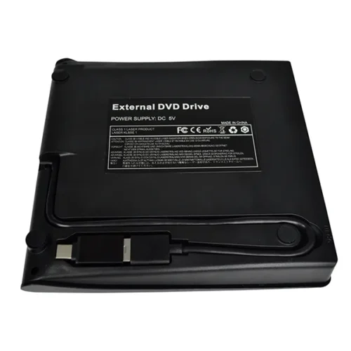 Unidad DVD Externa Jaltech USB 3.0 con lector y grabador, compatible USB-C