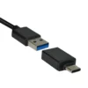 Unidad DVD Externa Jaltech USB 3.0 con lector y grabador, compatible USB-C