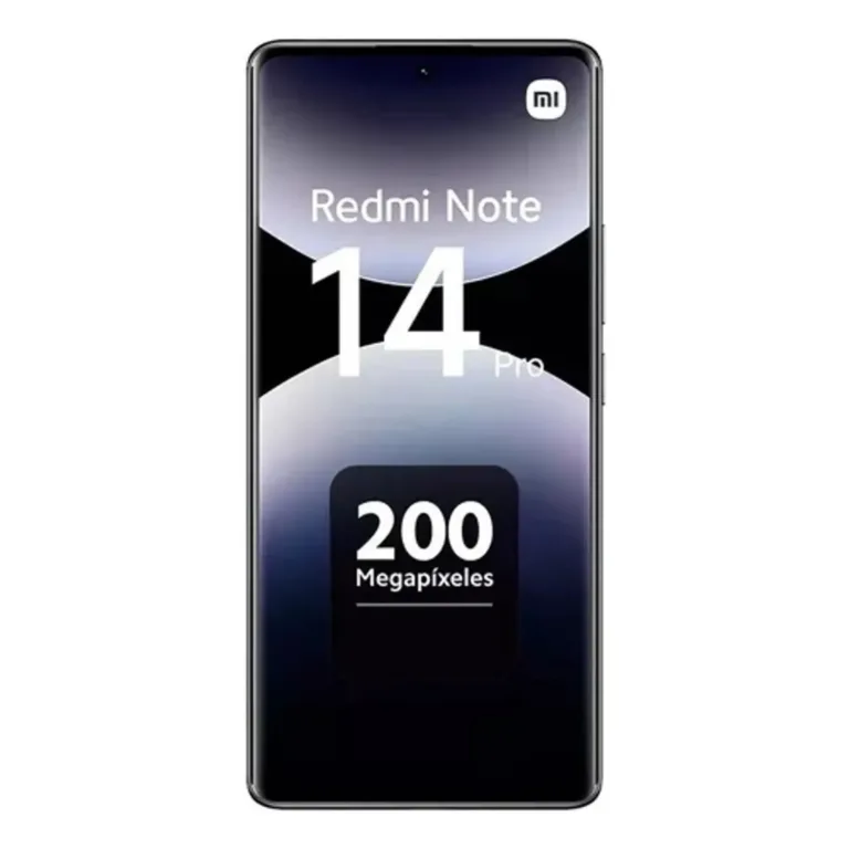 Celular Xiaomi Redmi Note 14 Pro 256GB 8GB RAM Cámara 200MP Negro Ocaso